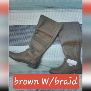 Wide calf boots
